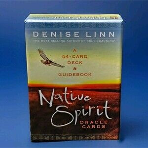 Native Spirit Oracle Cards 44 Card Deck w Guidebook by Denise Linn Open Box EXC!